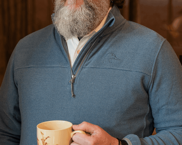 Honeycomb Fleece Quarter-Zip