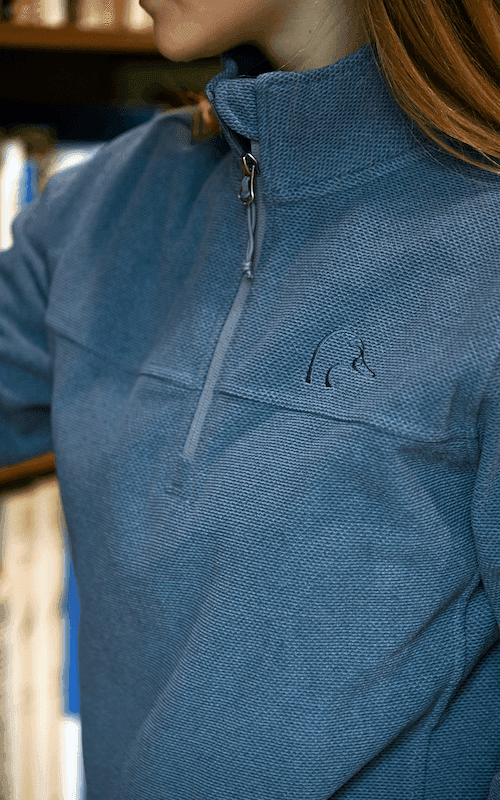 Honeycomb Fleece Quarter-Zip