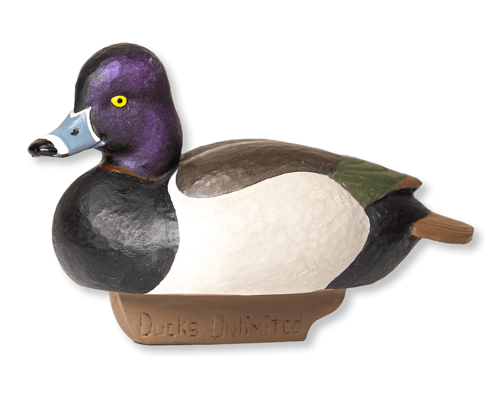 Ringneck Duck Mini Decoy
