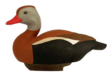 Black-Bellied Whistling Duck Miniature Decoy