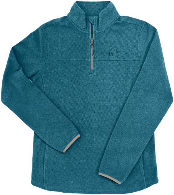 Honeycomb Fleece Quarter-Zip