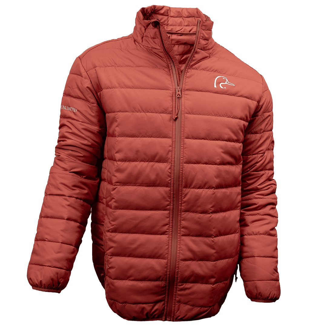 DU Rust Quilted Jacket