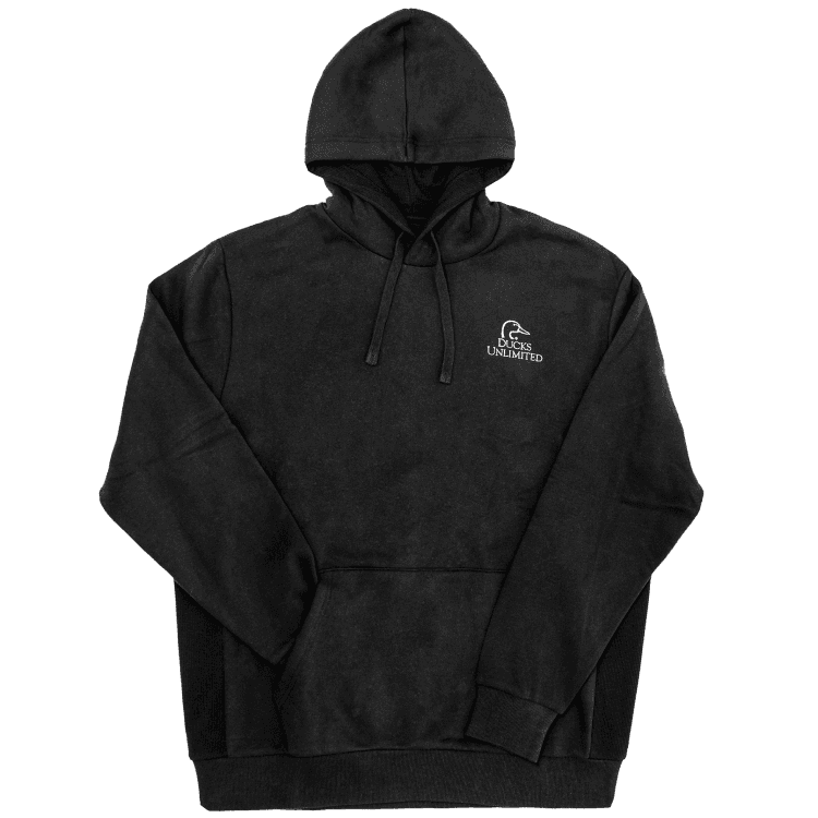 Ducks Unlimited Black Fleece Hoodie