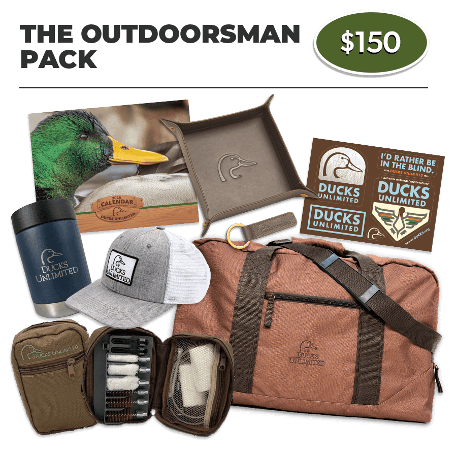 $150 Donation: The Outdoorsman Pack