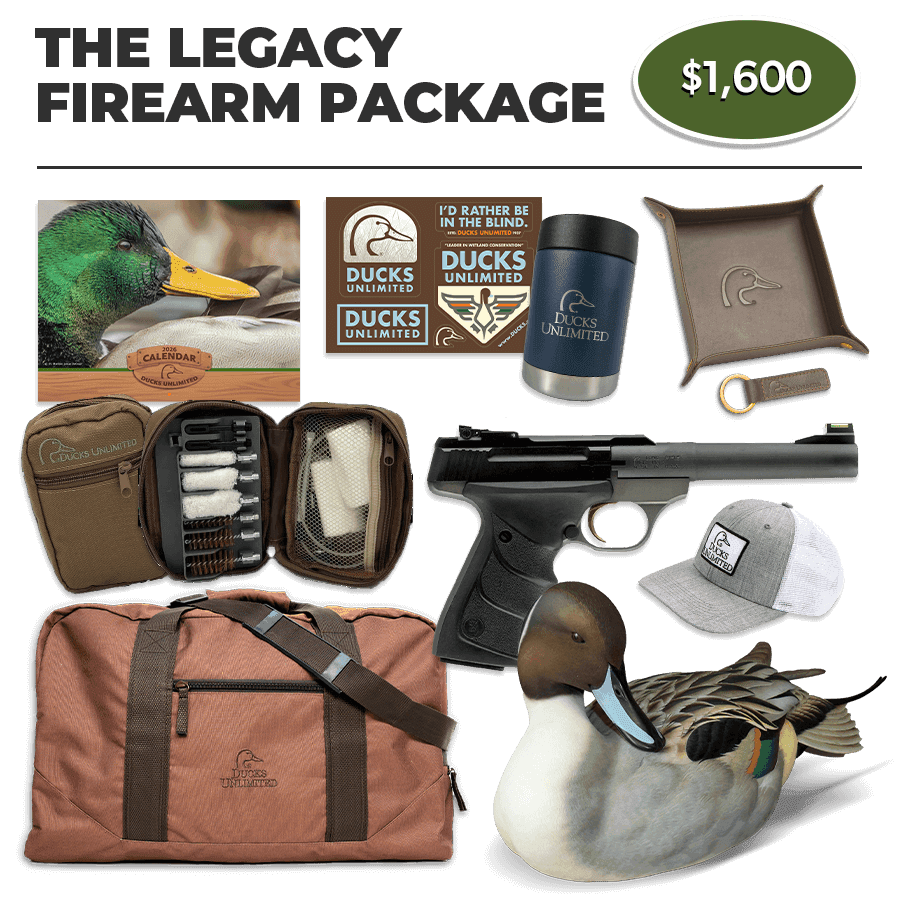 $1,600 Donation: Legacy Firearm Pack