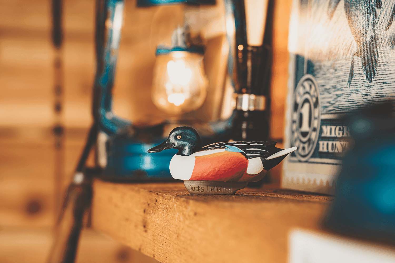 Northern Shoveler Mini Decoy